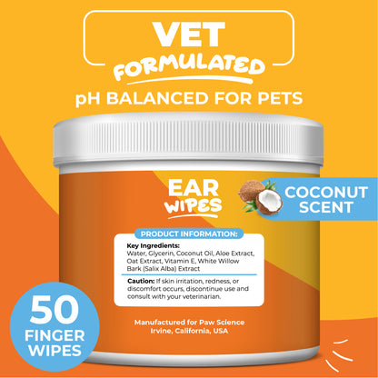 Ear Finger Wipes