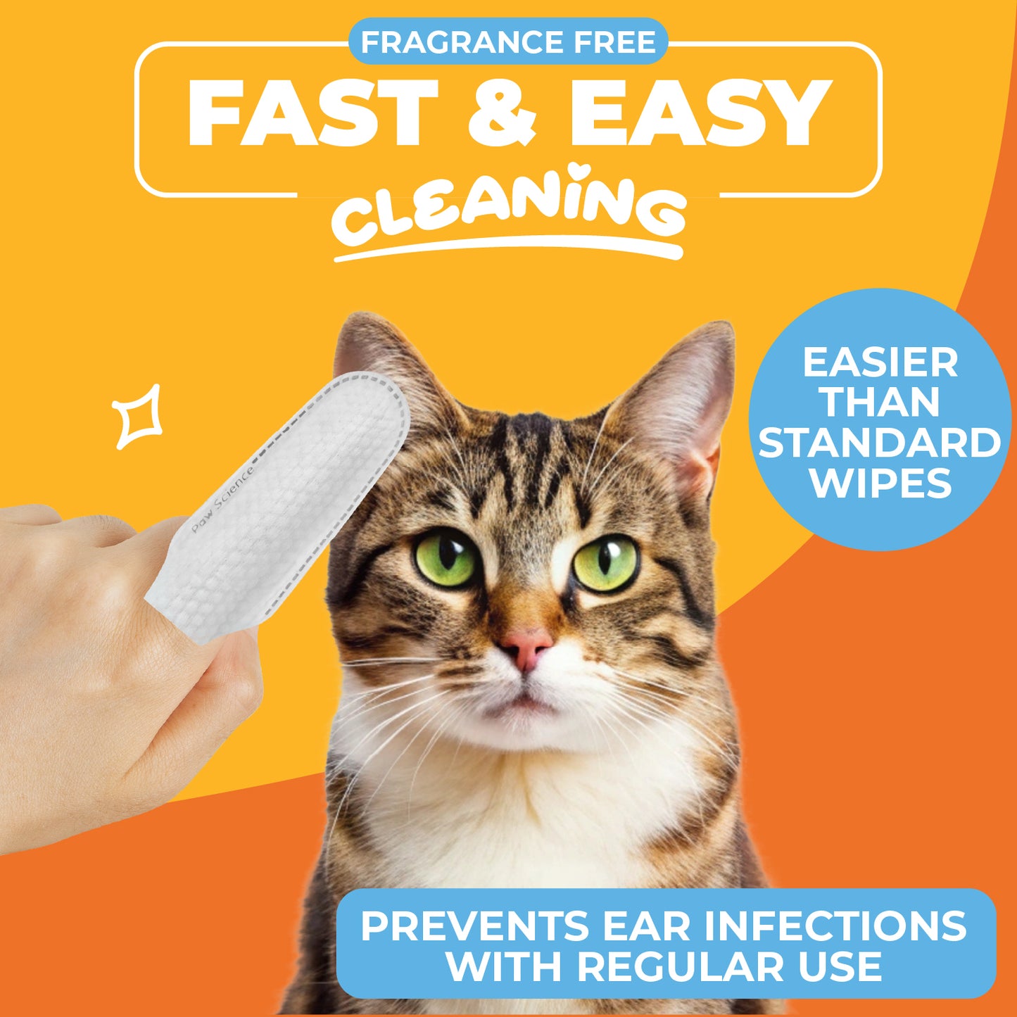 Ear Finger Wipes