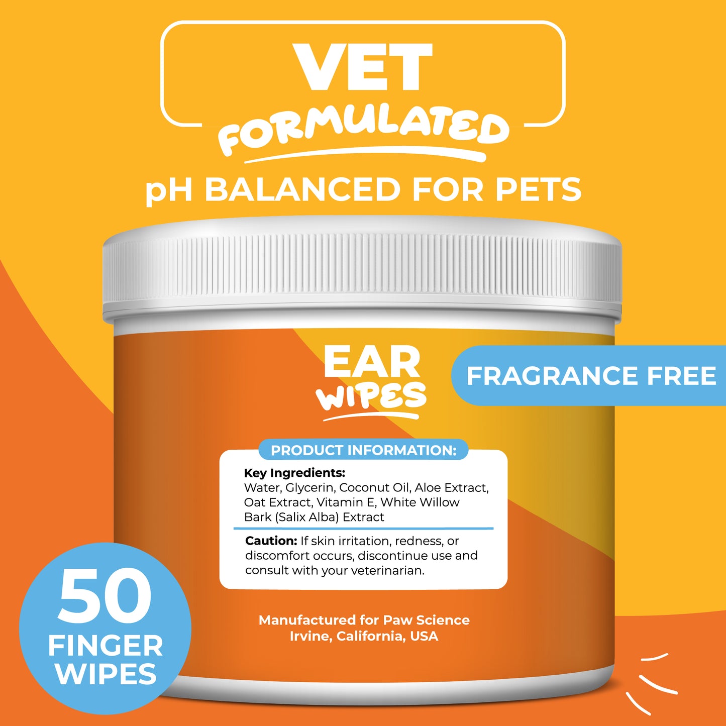 Ear Finger Wipes