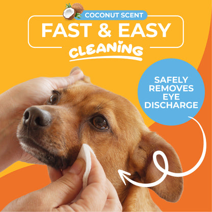 Eye & Face Round Wipes