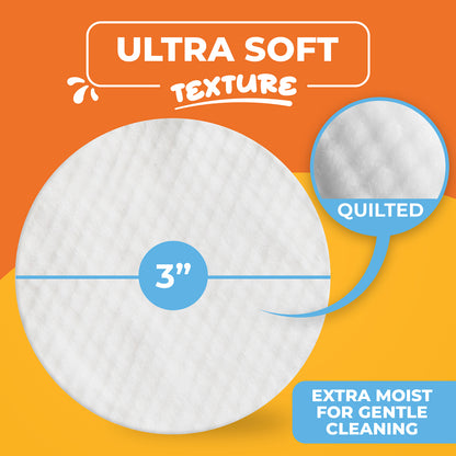 Eye & Face Round Wipes