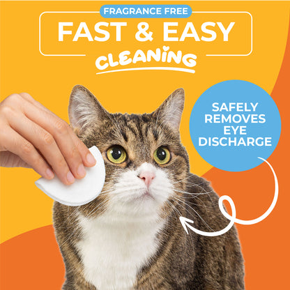 Eye & Face Round Wipes