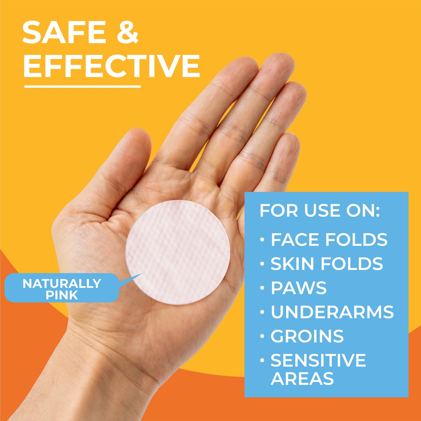 Medicated Round Wipes
