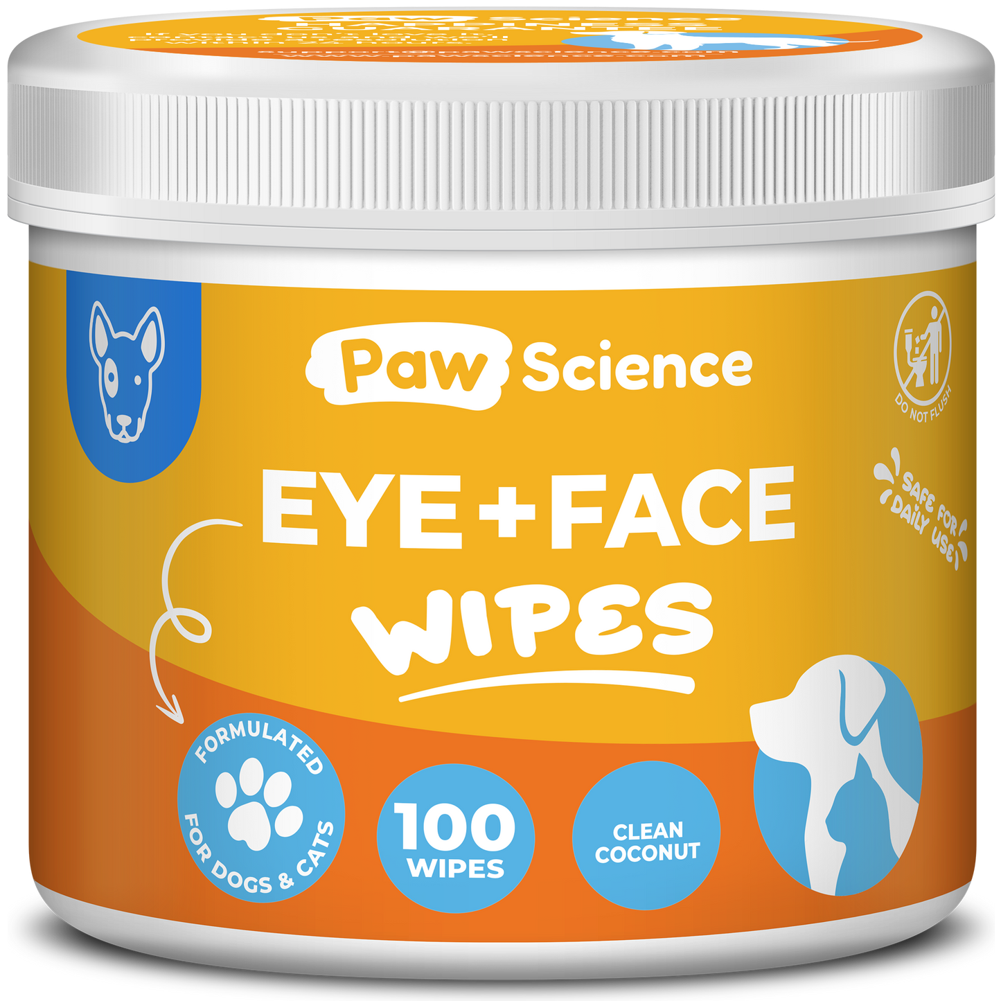 Eye & Face Round Wipes
