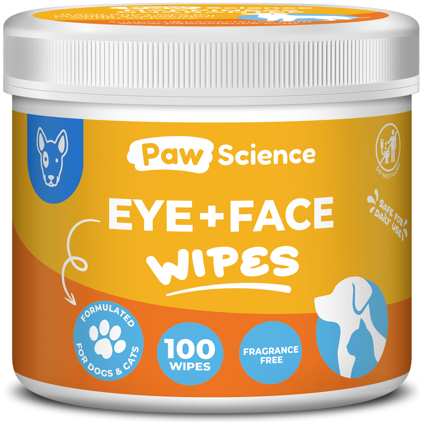 Eye & Face Round Wipes